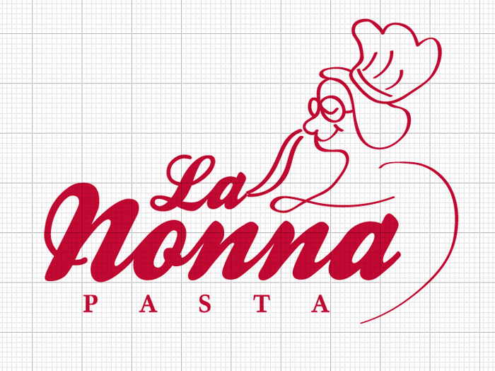La Nonna Pasta: logotipo